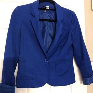 H&M Cobalt blue Blazer